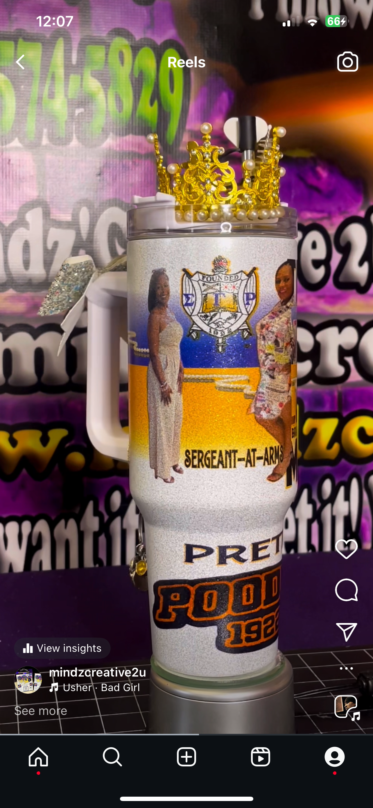 Sigma Gamma Rho 40oz Tumbler