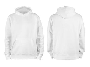 White hoodies online plain